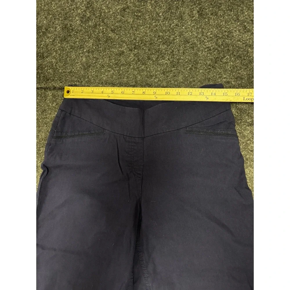 Westbound Women's‎ Elastic Waist Pull On Pants Size 10 Navy 602